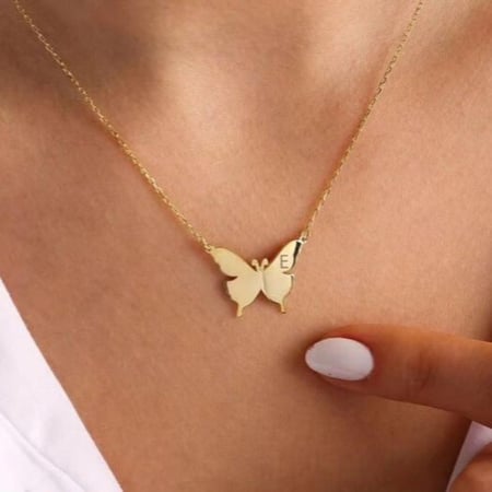 سلسال شكل فراشه