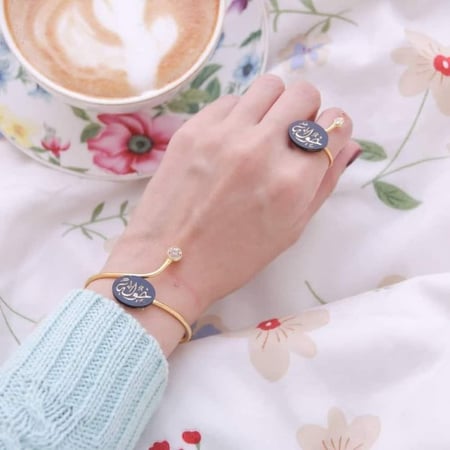 طقم ملكي - سواره نسائيه مع خاتم