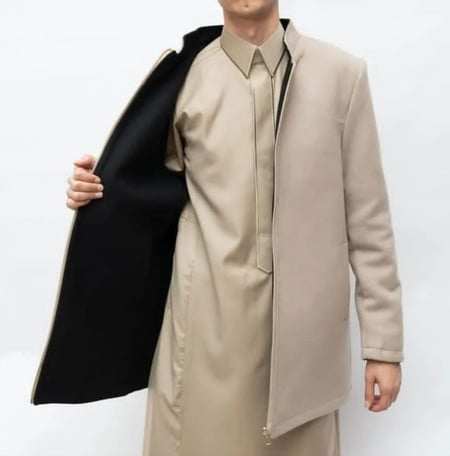 جاكت جوخ فاخر دبل فيس