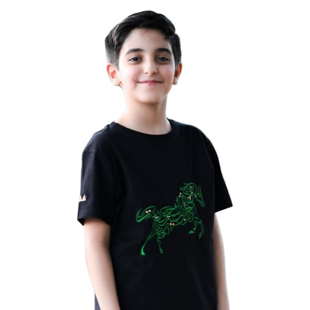 تيشرتات اليوم الوطني السعودي95 تصاميم عصرية جودة عالية ولون اسود أنيق