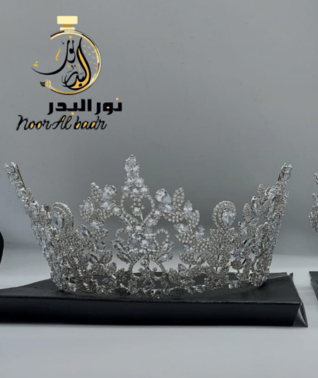 تاج عروس فخم زركون عالي الجودة شبيه الالماس ستجعل إطلالتك الرائعة أكثر تميزاً وسحرآفي ليلة العمرT-10