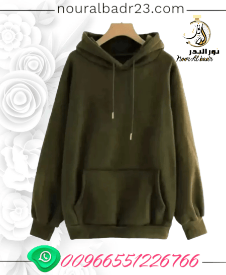 بلوفرات رجالي نسائي بشكال وألوان مختلفة لون زيتي-متجر نور البدر .