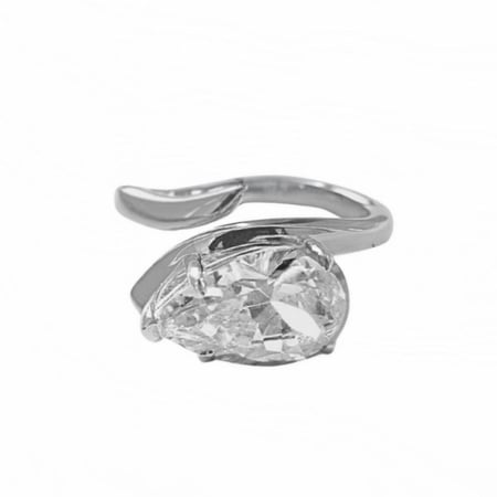 Silver pinky ring
