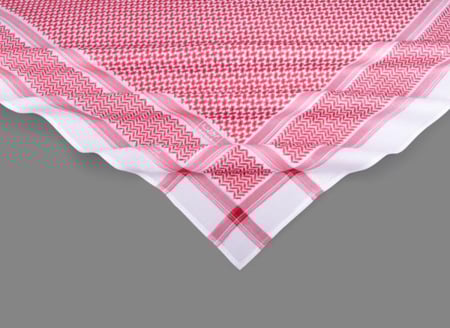 شماغ البسام بصمة 4 لون غامق انجليزي