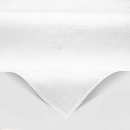 شماغ رسم ابيض انجليزي فاخر