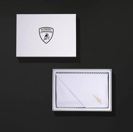 شماغ لامبورجيني Lamborghini ابيض