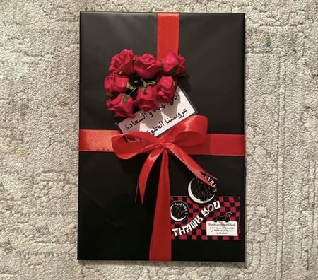 لوح اكريلك اغنية مقاس A4