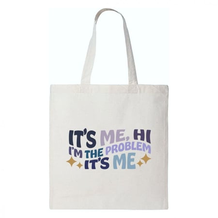 شنطة قماشية tote bag تايلور سويفت Taylor Swift اغنية Anti-hero