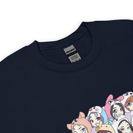 سويت شيرت برسم كرتوني لطيف لـ ايفر قلو Everglow