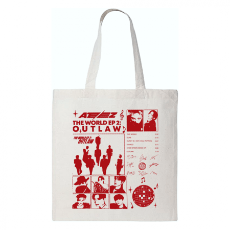 شنطة قماشية Tote bag Outlaw ايتيز Ateez