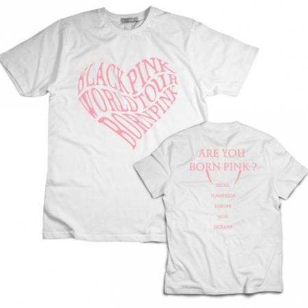 تيشيرت جولة Born Pink لـ بلاكبينك Blackpink