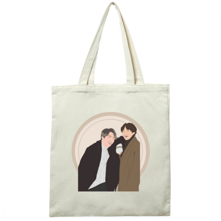 شنطة قماشية Tote bag صديقة للبيئة بطباعة تايكوك Taekook