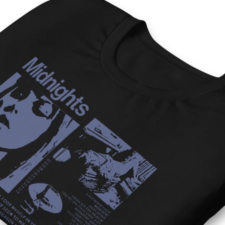 تيشيرت ميدنايتس Midnights لـ تايلور سويفت Taylor Swift اسود