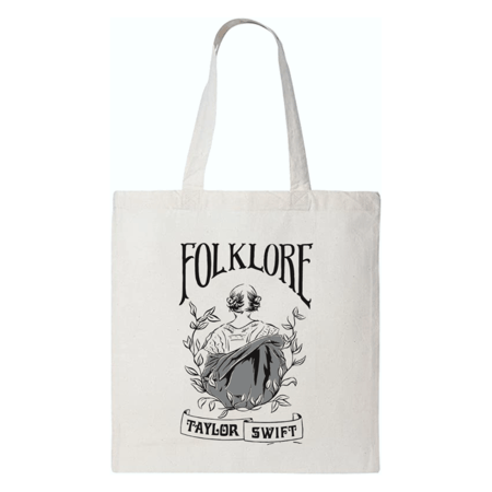 شنطة قماشية Tote Bag فولكلور Folklore لـ تايلور سويفت Taylor Swift