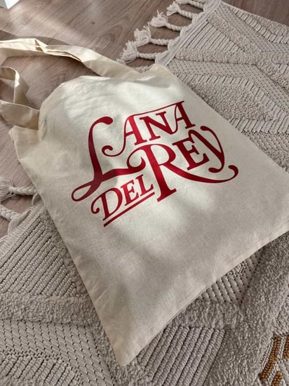 شنطة قماشية Tote Bag لانا ديل ري Lana Del Rey