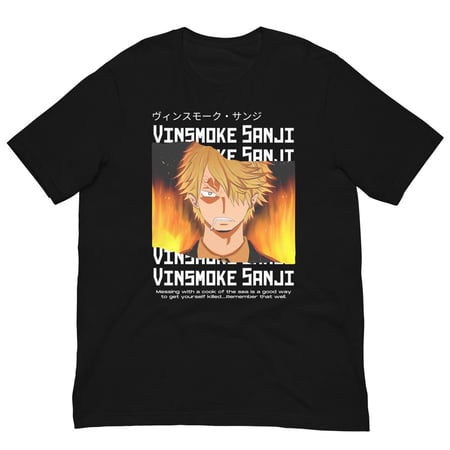 تيشيرت فينسموك سانجي Vinsmoke Sanji من ون بيس One Piece