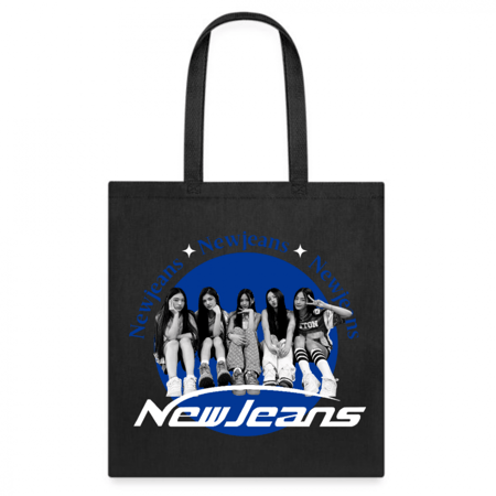 شنطة قماشية Tote bag بطباعة نيوجينز Newjeans