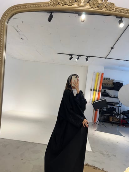 عباية سوار كحلي