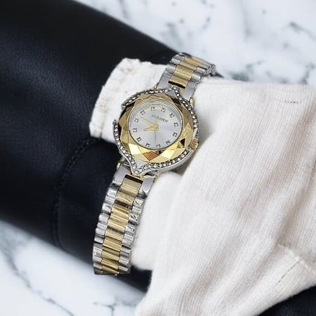 ساعه نسائيه فيريوس لونين ميناء فضي