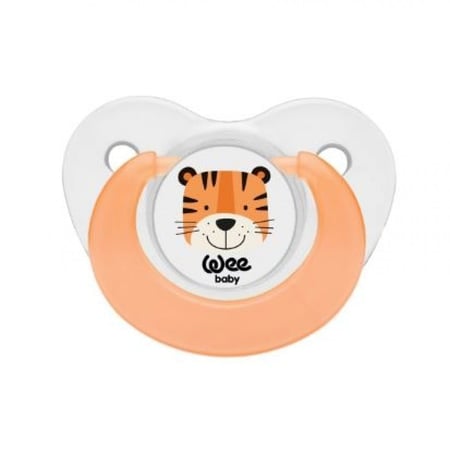 لهاية مصاصة للأطفال وي بيبي - سيليكون آمن بتصميم حيوانات وغطاء صحي