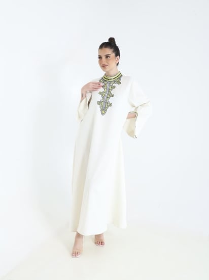 جلابيات مناسبات جلابيات كريب جلابيات فخمه سحابه