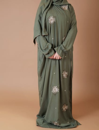 ثوب صلاه موديل لف تطريز