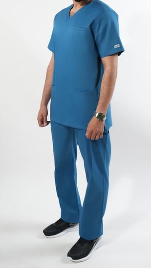 سكرب الفاخر رجالي تركوازي