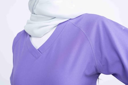 سكرب  أكتف نسائي بنفسجي ( خزامى )