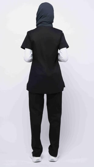 سكرب الفاخر نسائي أسود