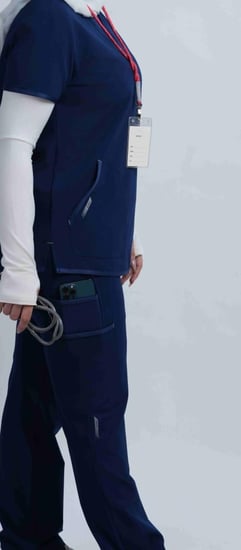 سكرب سبورت نسائي أزرق كحلي