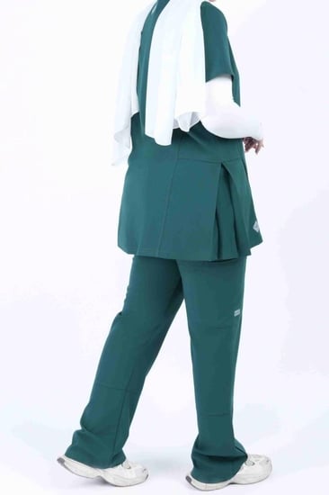 سكرب  مودرن نسائي أخضر