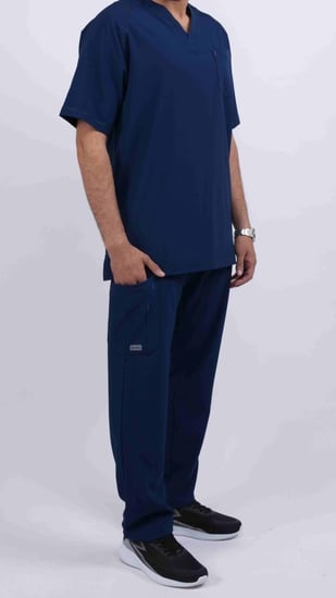 سكرب سوار أكتف رجالي أزرق كحلي