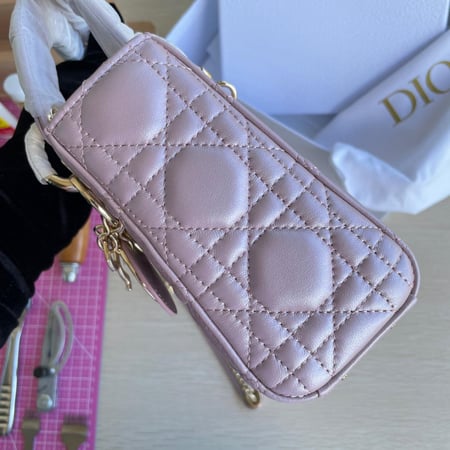 حقيبة ديور ليدي ميني 17x7x14cm