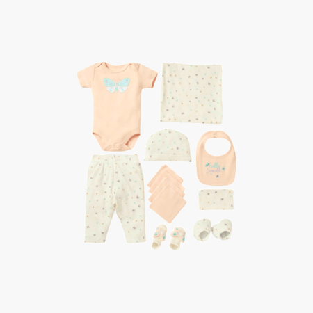 طقم ملابس مواليد بنات - متجر أريف