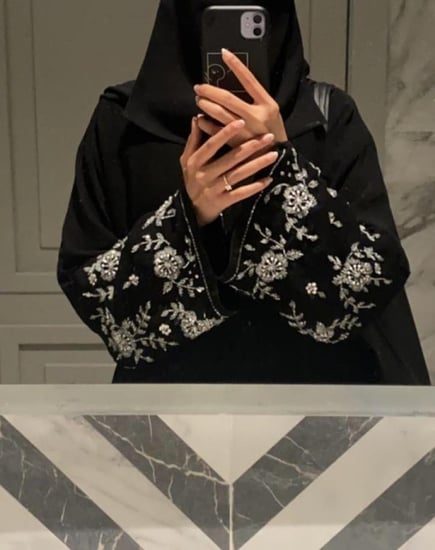 عبايه شيخه k106+طرحه