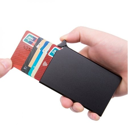 ( 6 قطع ) محافظ بطاقات مزودة بتقنية RFID ضد السرقة ( 6 ألوان )