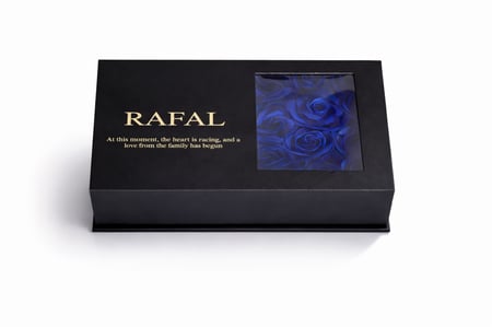 سلسال الورده مع زركون بوكس RAFAL