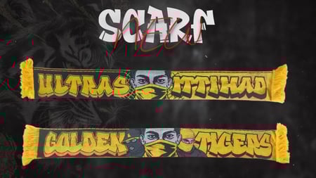 شال الاتحاد “ GOLDEN TIGERS “