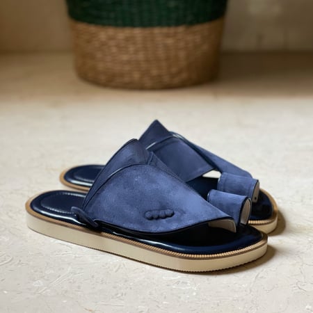 حذاء شرقي شامواه (كحلي)