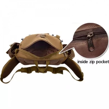 حقيبة هايكنج تلبس فى الخصر متعددة الجيوب