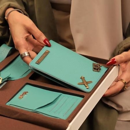 بوكس السفر من فوندو Vondo باللون تيفاني