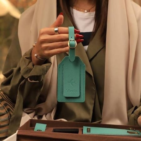 بوكس السفر من فوندو Vondo باللون تيفاني