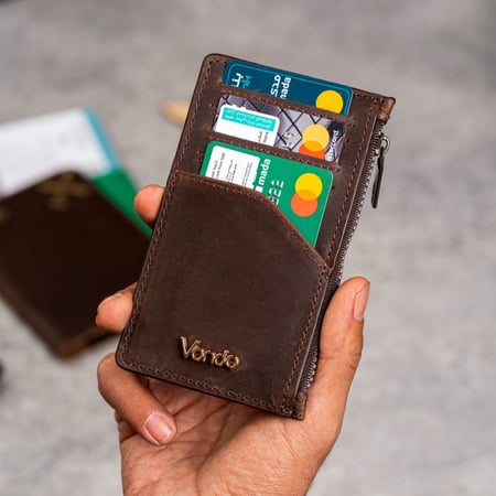 بوكس السفر من فوندو Vondo باللون بني كلاسيك