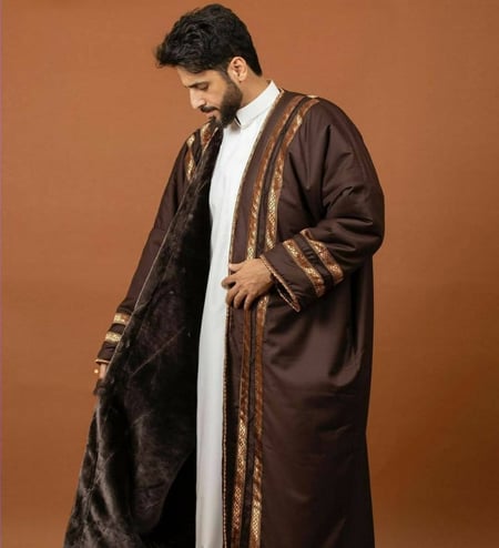 فروات شتوية رجالي ملكي كشميري فاخر