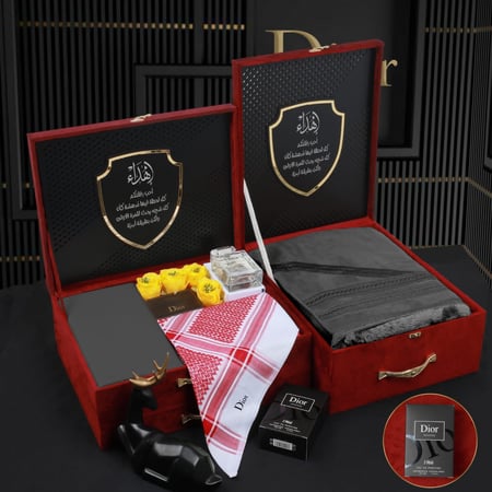 طقم شتوي رجالي ماركة ديور شتوي