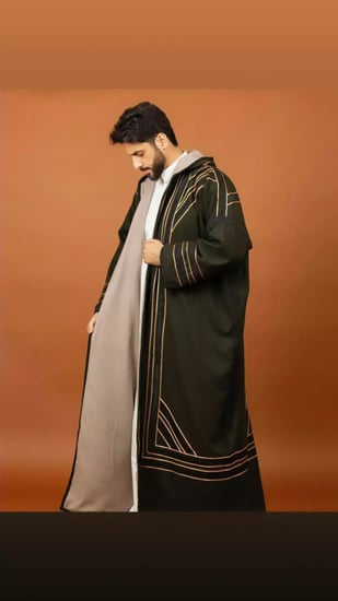 فرو شتوي رجالي ملكي كشميري فاخر