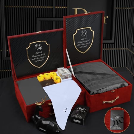 طقم شتوي رجالي ماركة ديور شتوي