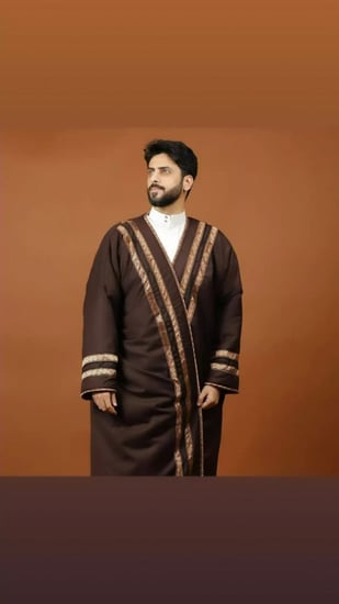 فرو شتوي رجالي ملكي كشميري فاخر