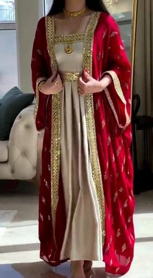 جلابيه نسائي سهرات ماركة