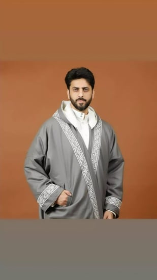 فرو شتوي رجالي ملكي كشميري فاخر